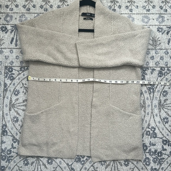MANGO Oversized Wool Blend Cardigan - Picture 5 of 8